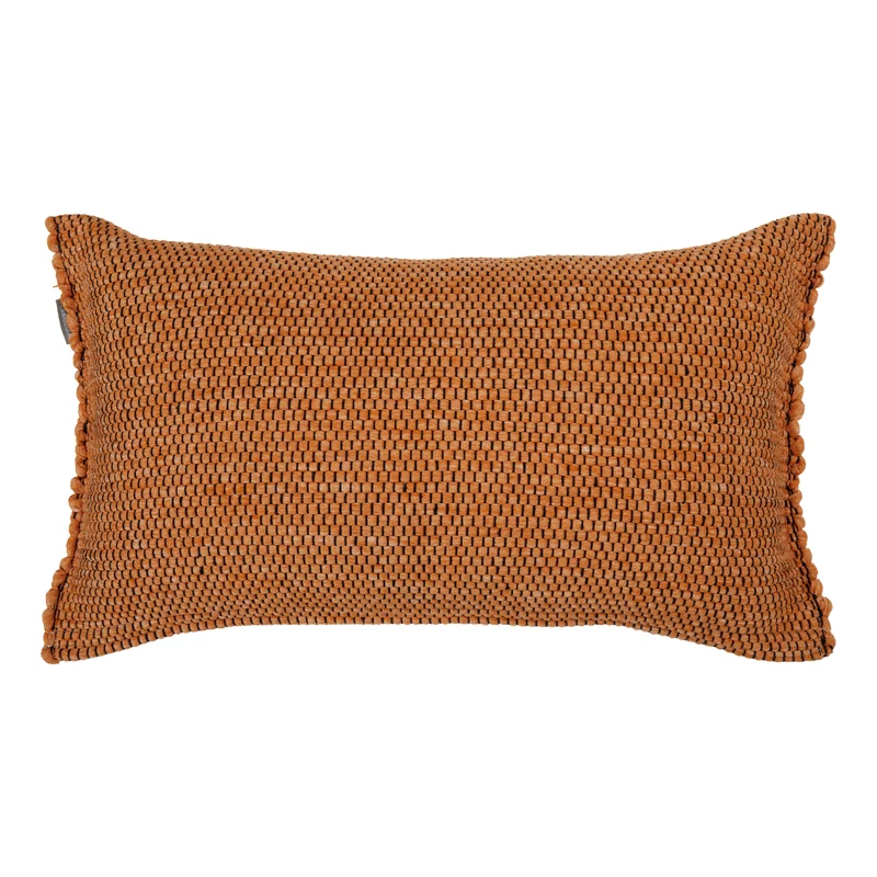 Upcycling-Kissen mit Füllung Garvao [Honig]