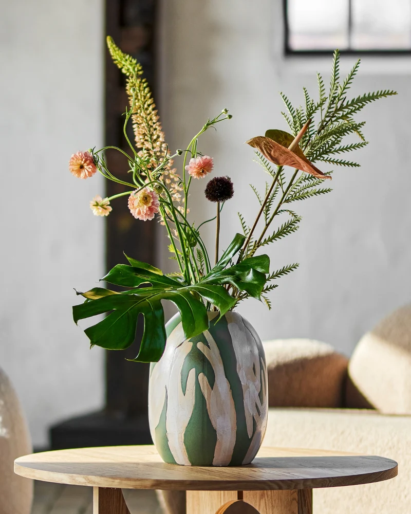 Vase Adalena - Grün