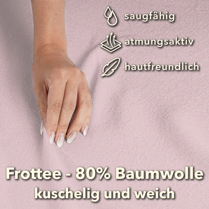 Frottee Spannbettlaken