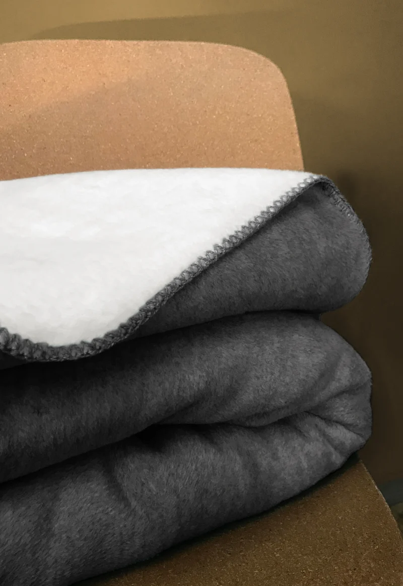 Wohndecke Cosy Days - Kiesel