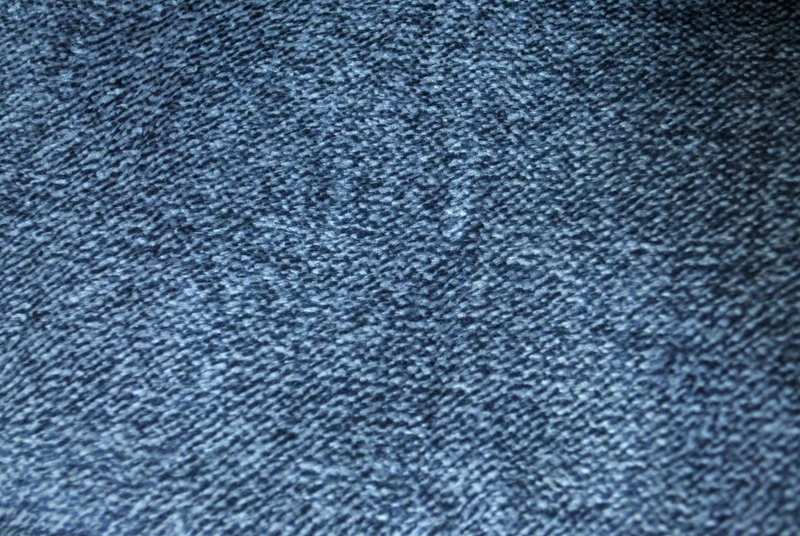 Wohndecke Soft Blau meliert (W25)
