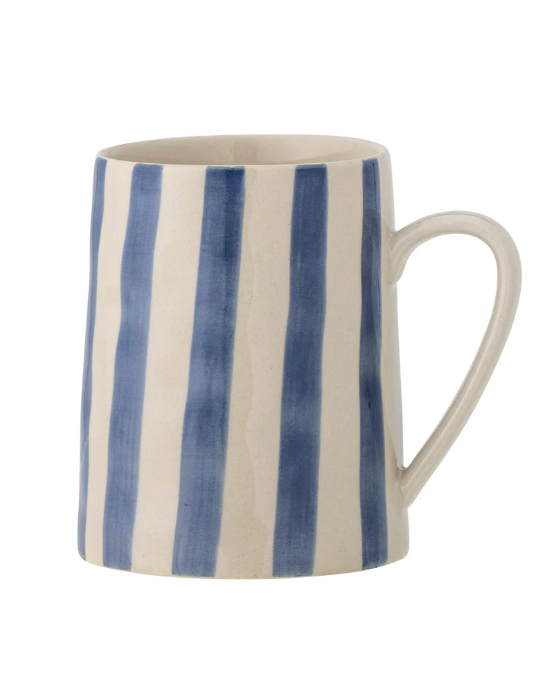 Tasse Begonia – Hellblau Gestreift
