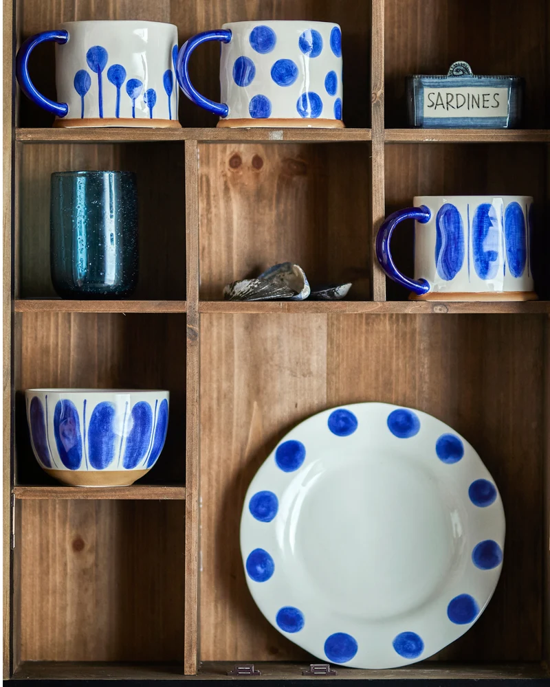Schalen Linora – Blau (3er Set)