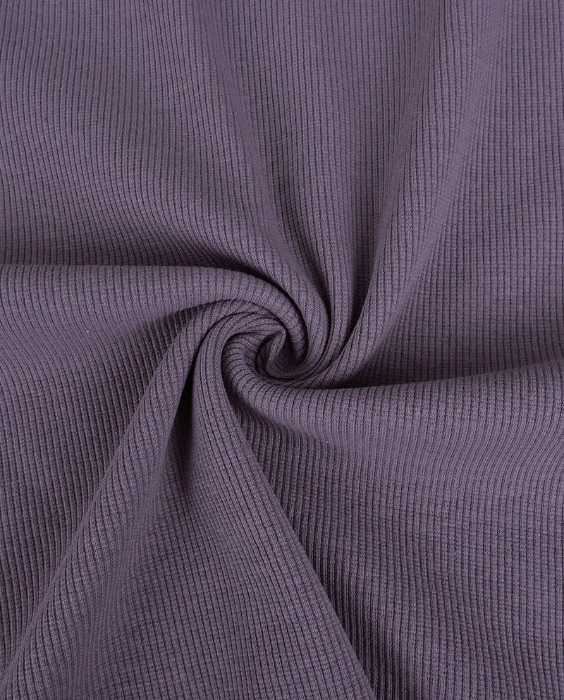 Rippjersey uni *Ab 50 cm