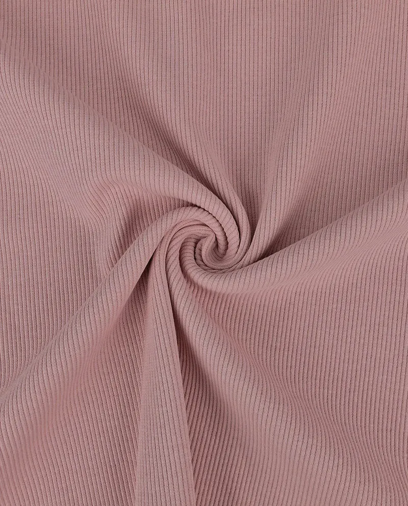 Rippjersey uni *Ab 50 cm