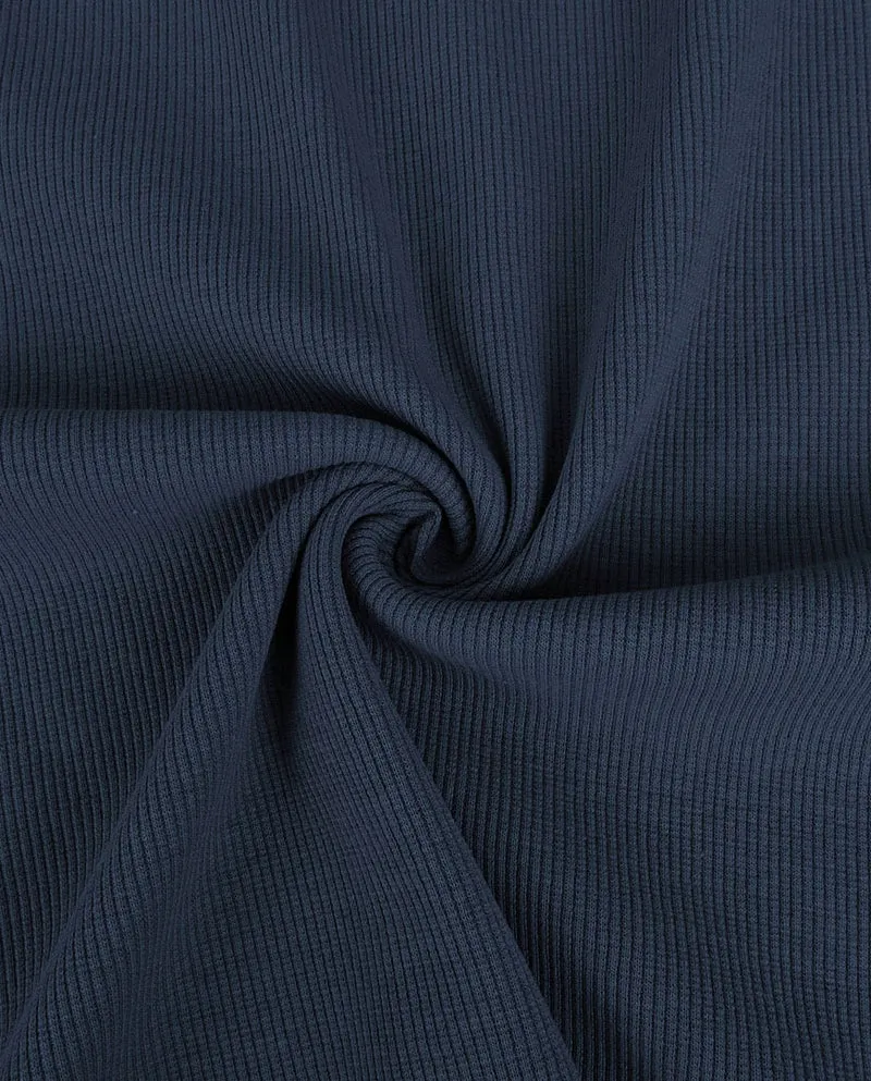 Rippjersey uni *Ab 50 cm