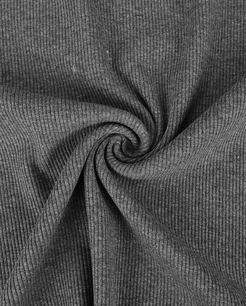 Rippjersey uni *Ab 50 cm