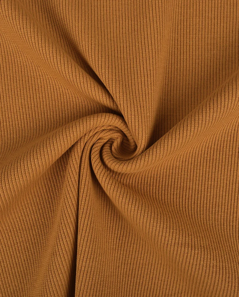 Rippjersey uni *Ab 50 cm