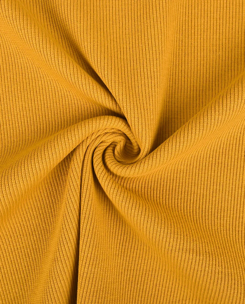 Rippjersey uni *Ab 50 cm