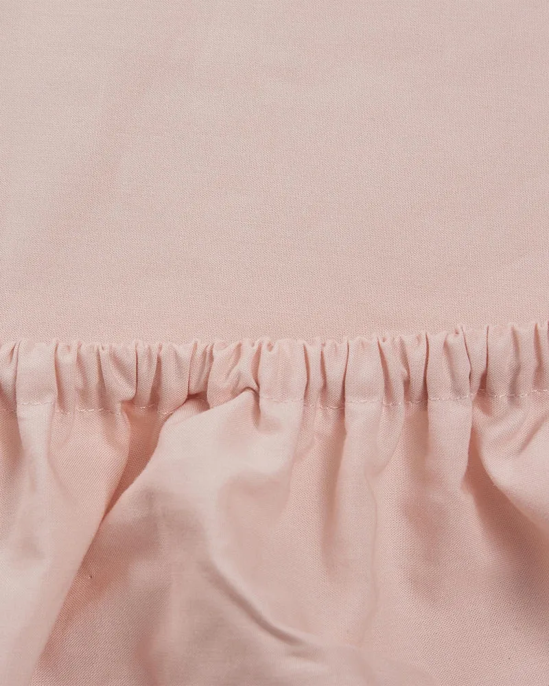 Kinderspannbettlaken Manteigas Mini [Rosa]