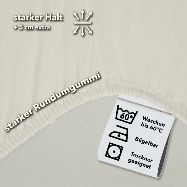 Basic Spannbettlaken