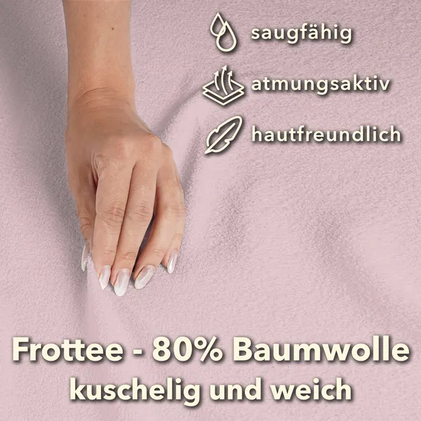 Frottee Spannbettlaken