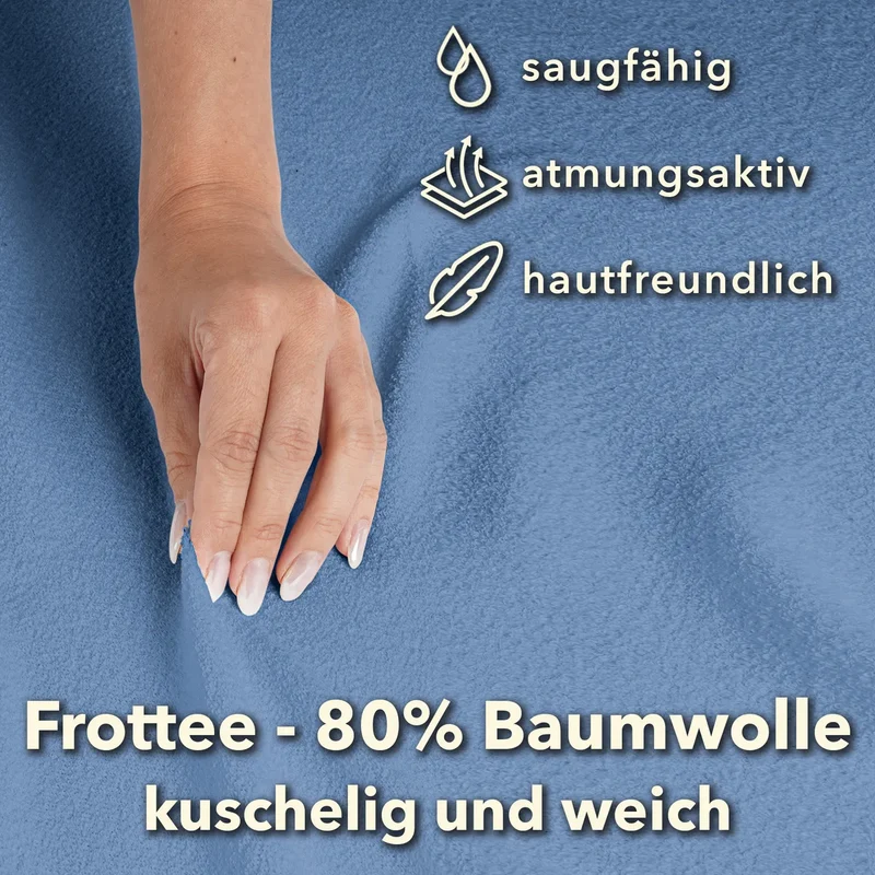 Frottee Spannbettlaken