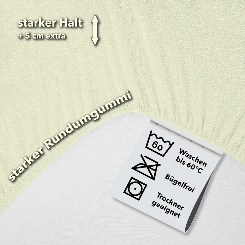 Frottee Spannbettlaken