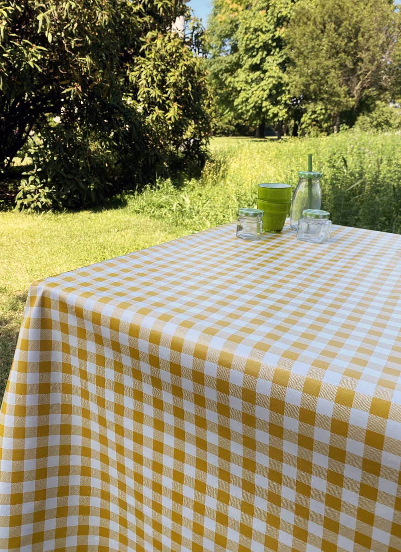 Wachstuch Tischdecken für Biergarnitur| Karo