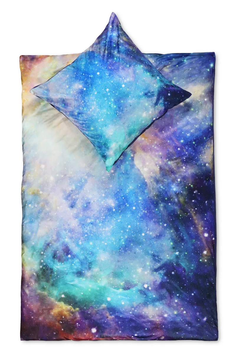 Bettwäsche MicroMink "Galaxy" (135x200cm+ 80x80cm)