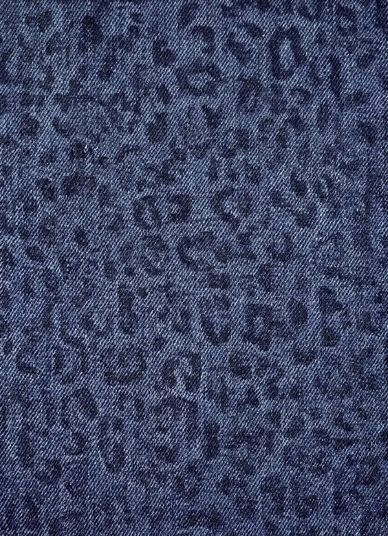 Stretch-Jeansstoff Leo *Ab 50cm