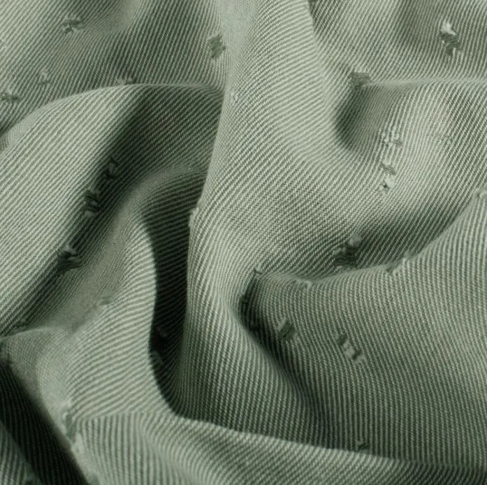 Jeansstoff schwer ausgefranst *Ab 50 cm