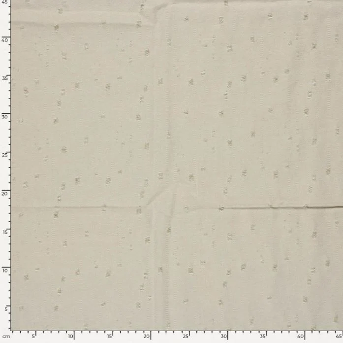 Jeansstoff schwer ausgefranst *Ab 50 cm