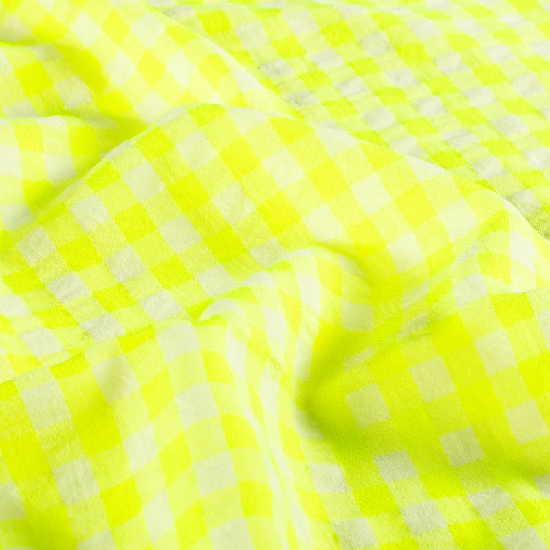 Seersucker Karo * Ab 50cm