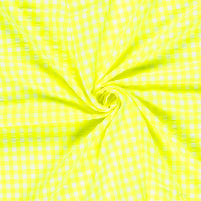 Seersucker Karo * Ab 50cm