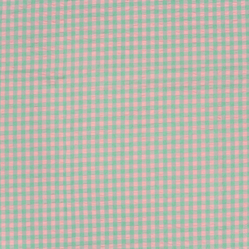 Seersucker Karo * Ab 50cm