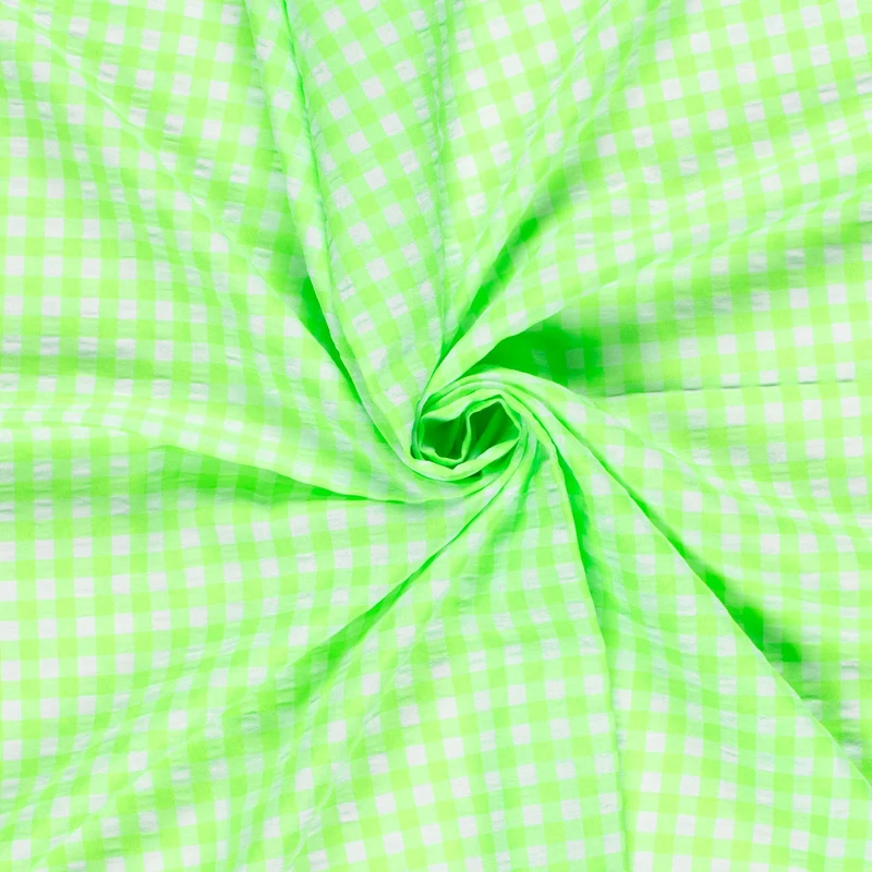Seersucker Karo * Ab 50cm