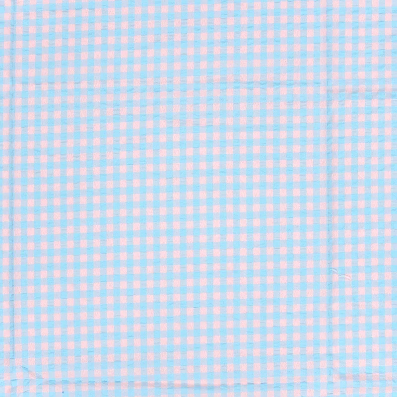 Seersucker Karo * Ab 50cm
