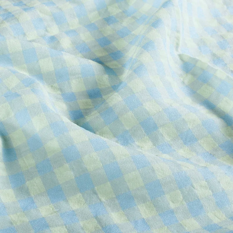 Seersucker Karo * Ab 50cm