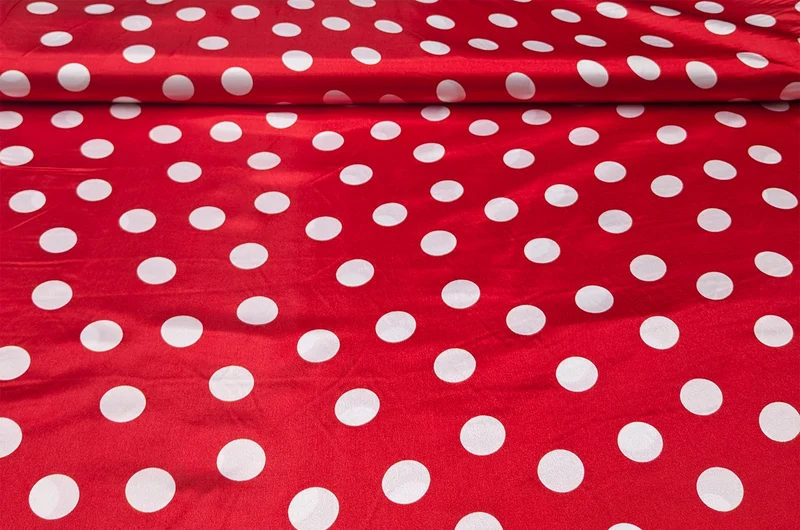PE-Satin Punkte *Ab 50 cm