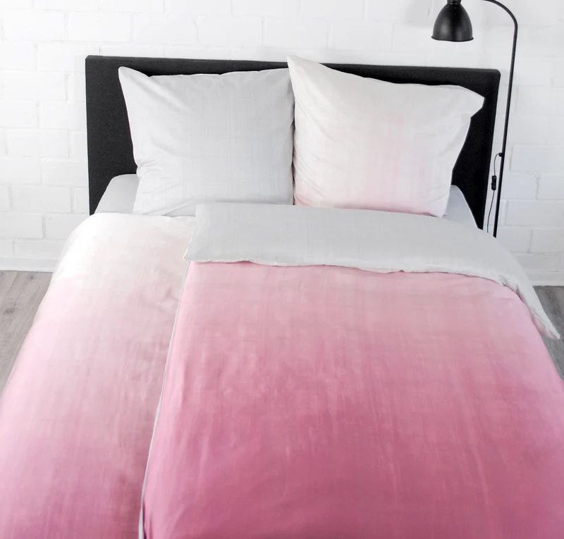Bettwäsche Washed out - Pink
