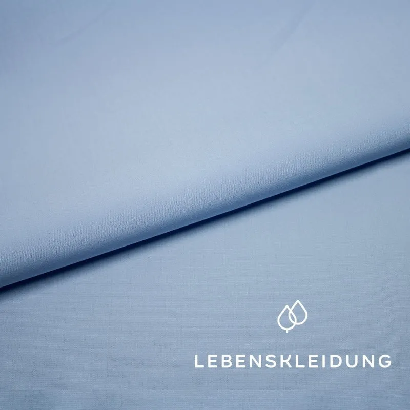 Bio Popeline 58/28 - Hellblau — ganze Rolle (60 m)