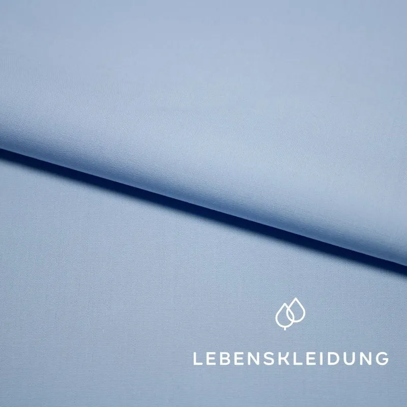 Bio Popeline 58/28 - Hellblau — ganze Rolle (60 m)