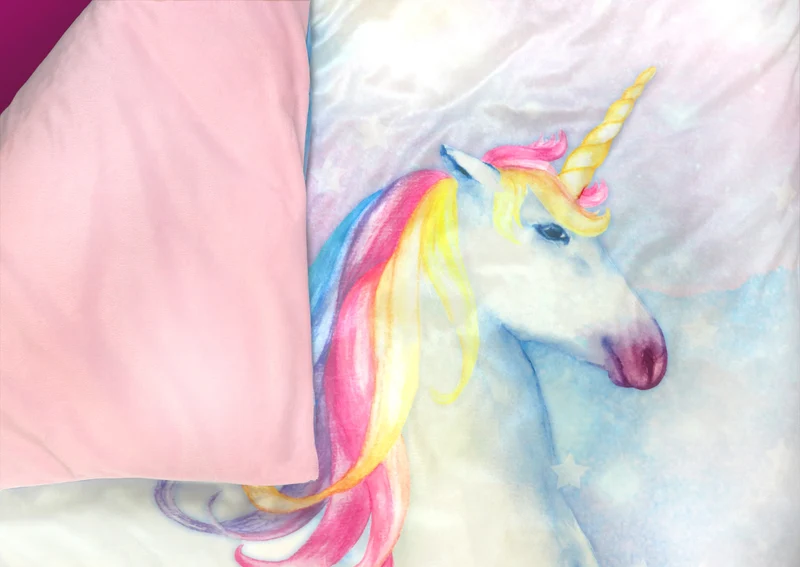 Bettwäsche "Sparkle Unicorn"
