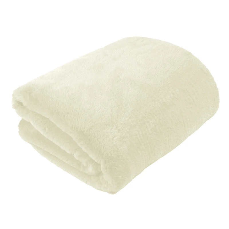 Wohn- Kuscheldecke Felloptik DELUXE