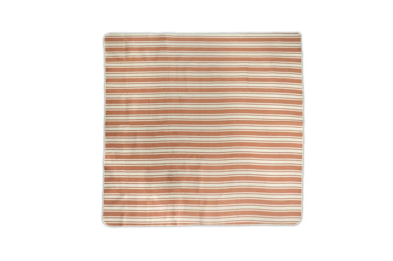 Picknickdecke / Campingdecke XXL Matte 200x200cm ""Chillout - korall""