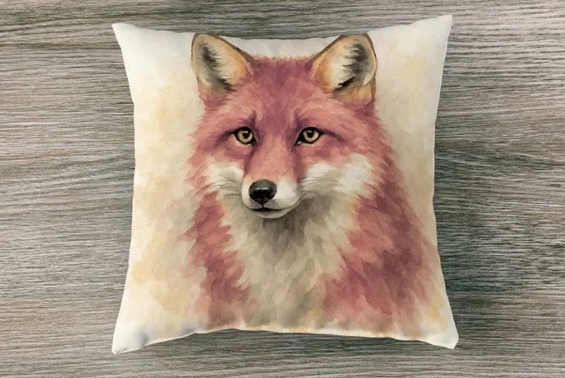 Samt Panele bedruckt für Kissen 45 x 45 cm