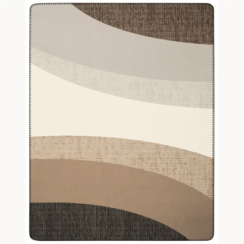 Grafische Wohndecke Conture Flow – Sofadecke 150 x 200 cm