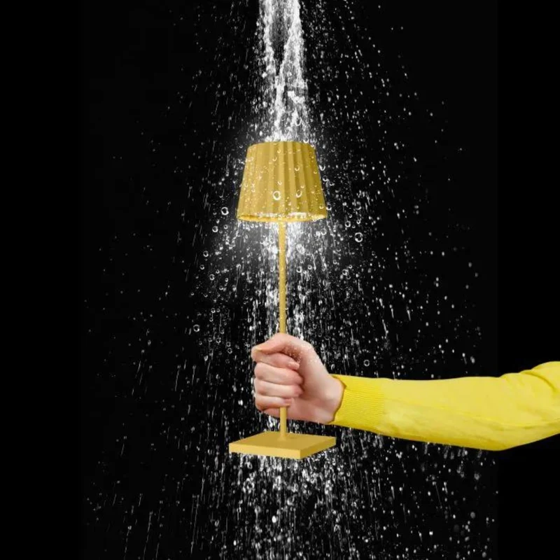 Sompex Lampe - LEUCHTE TROLL 2.0 GELB T LED AKKU - Tischleuchte