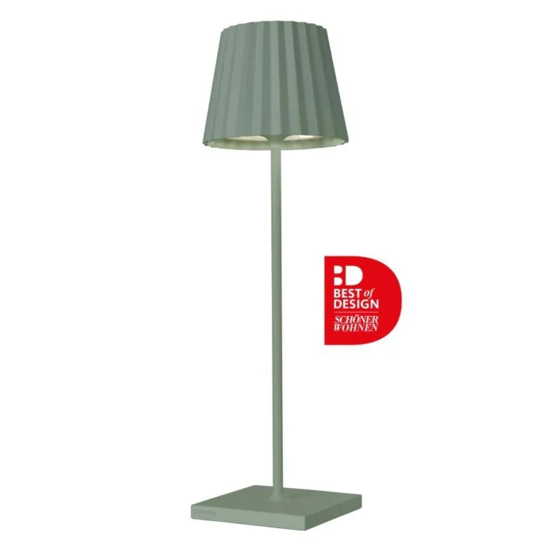 Sompex Lampe - LEUCHTE TROLL 2.0 OLIVGRÜN T LED AKKU - Tischleuchte