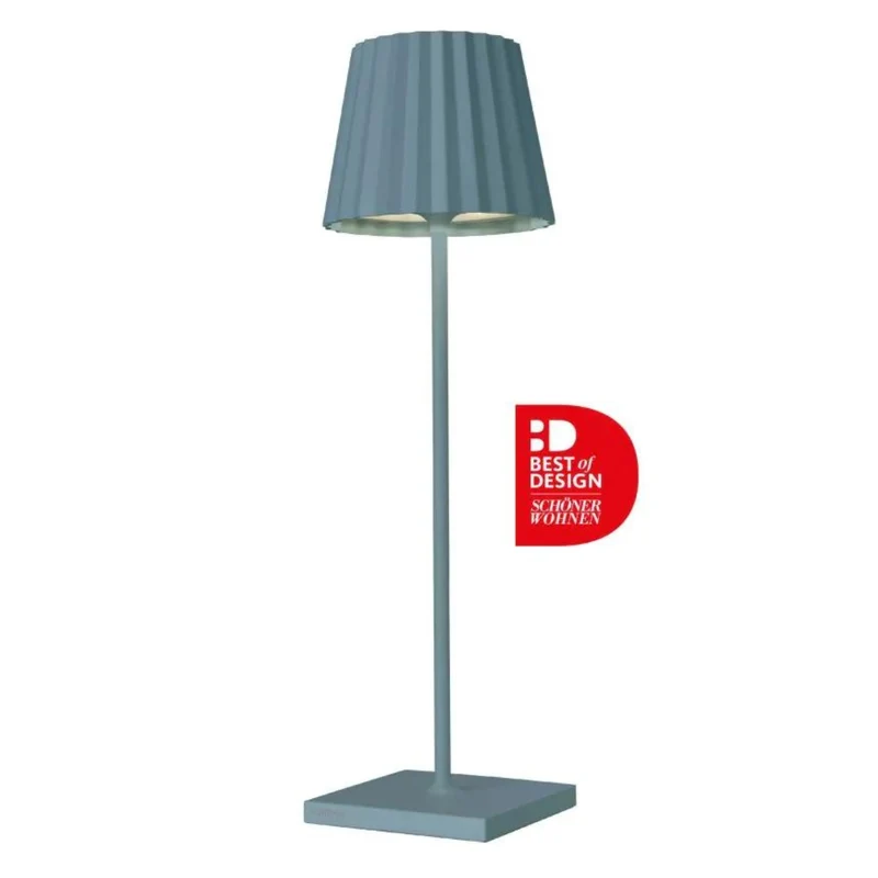 Sompex Lampe - LEUCHTE TROLL 2.0 BLAU T LED AKKU - Tischleuchte