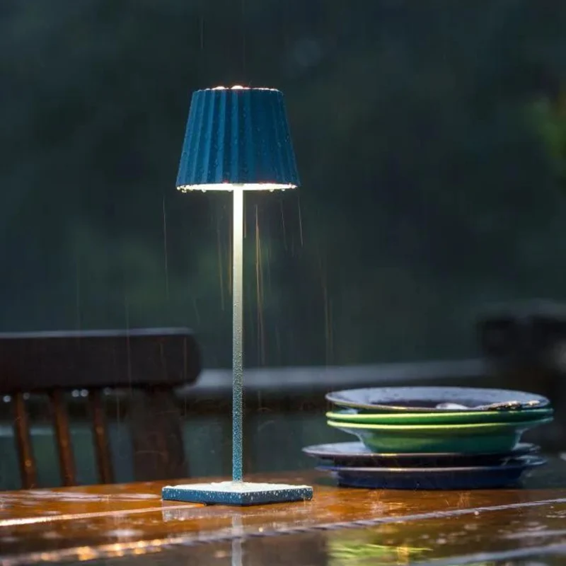 Sompex Lampe - LEUCHTE TROLL 2.0 BLAU T LED AKKU - Tischleuchte