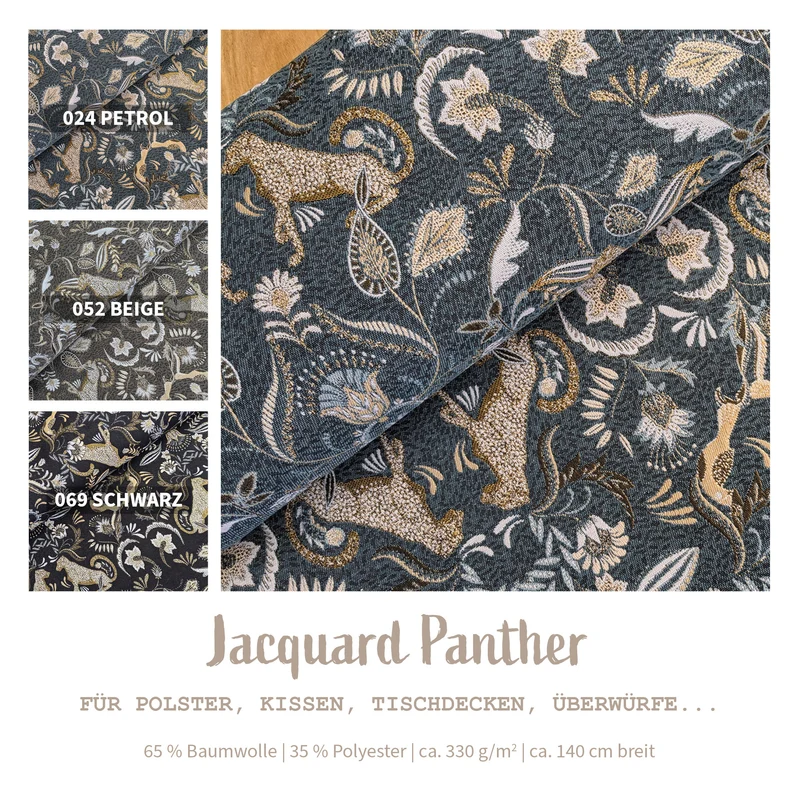 Jacquard Panther *Ab 50 cm