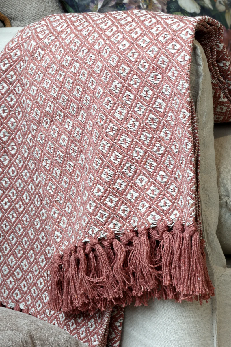 Chic Antique Plaid Aix Clay / Creme