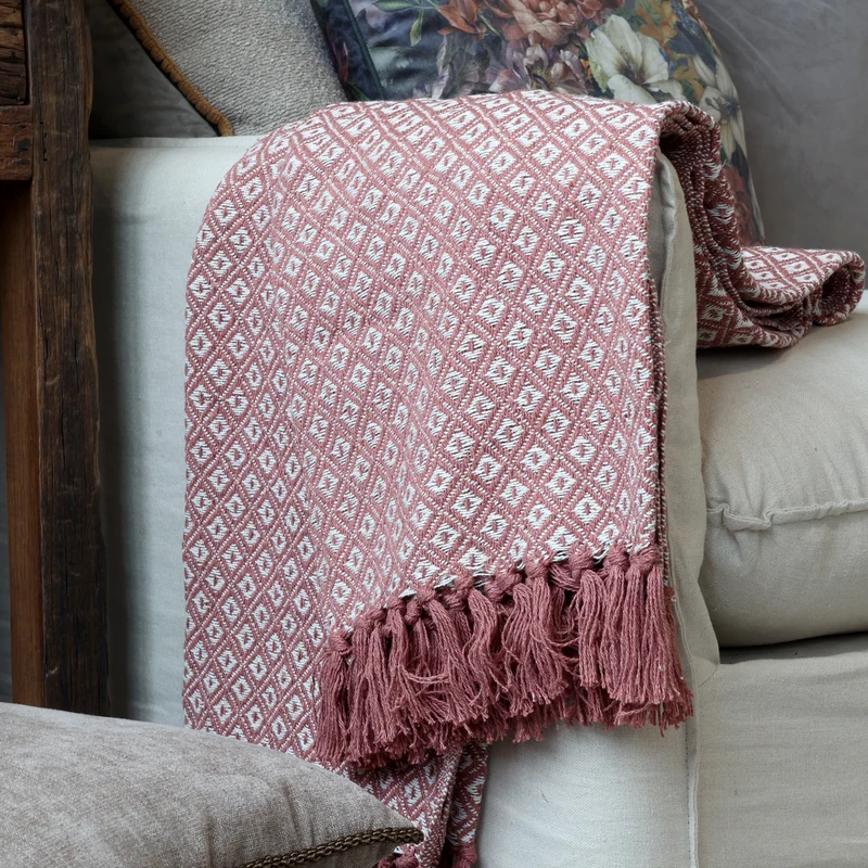 Chic Antique Plaid Aix Clay / Creme