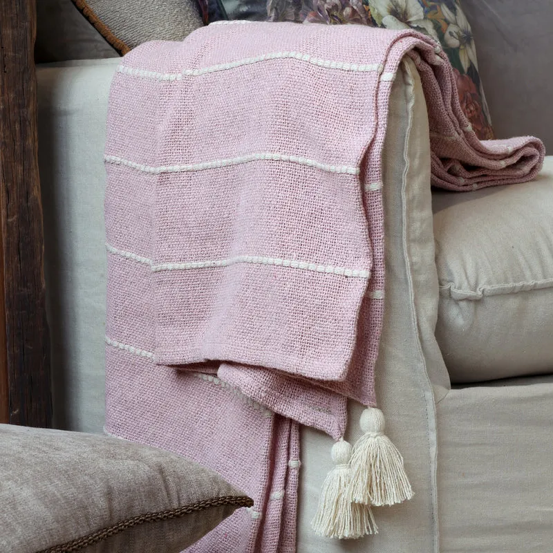 Chic Antique Plaid Aix Rosa