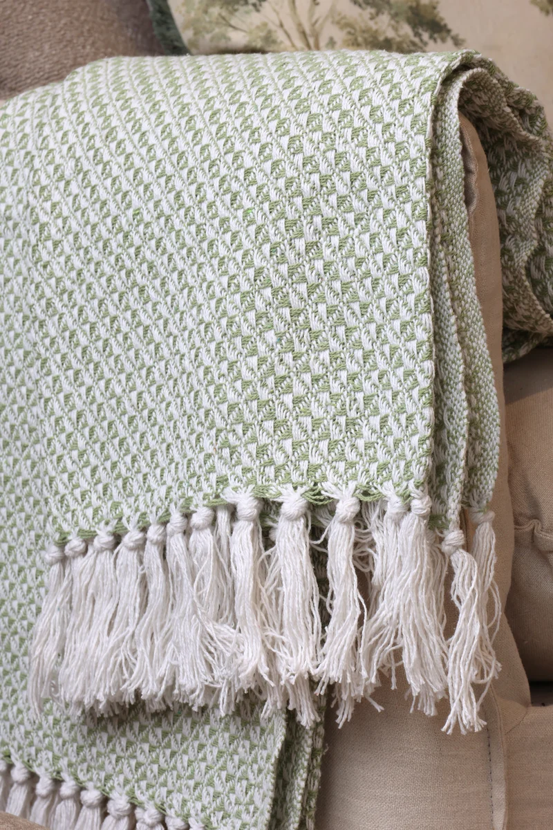 Chic Antique Plaid Aix Verte