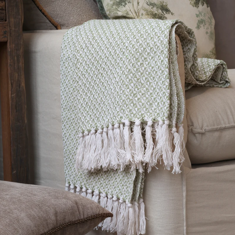 Chic Antique Plaid Aix Verte