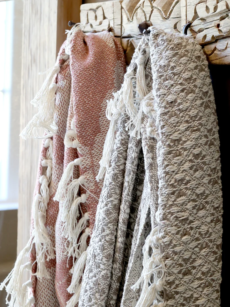 Chic Antique Plaid Aix Malve & Creme