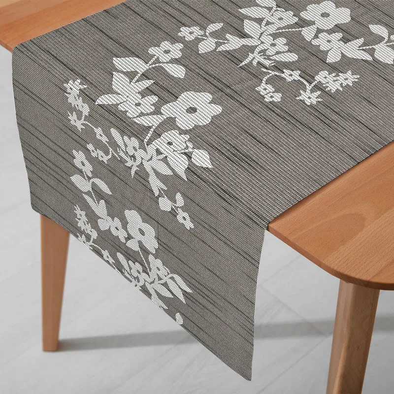Miami Tischläufer Sunrise Floral grau